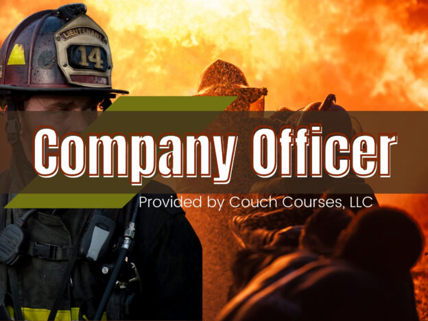 ATPC2720 Company Officer Course by Couch Courses of Florida