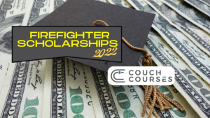 graduation cap ontop of money firefighter scholarships in florida